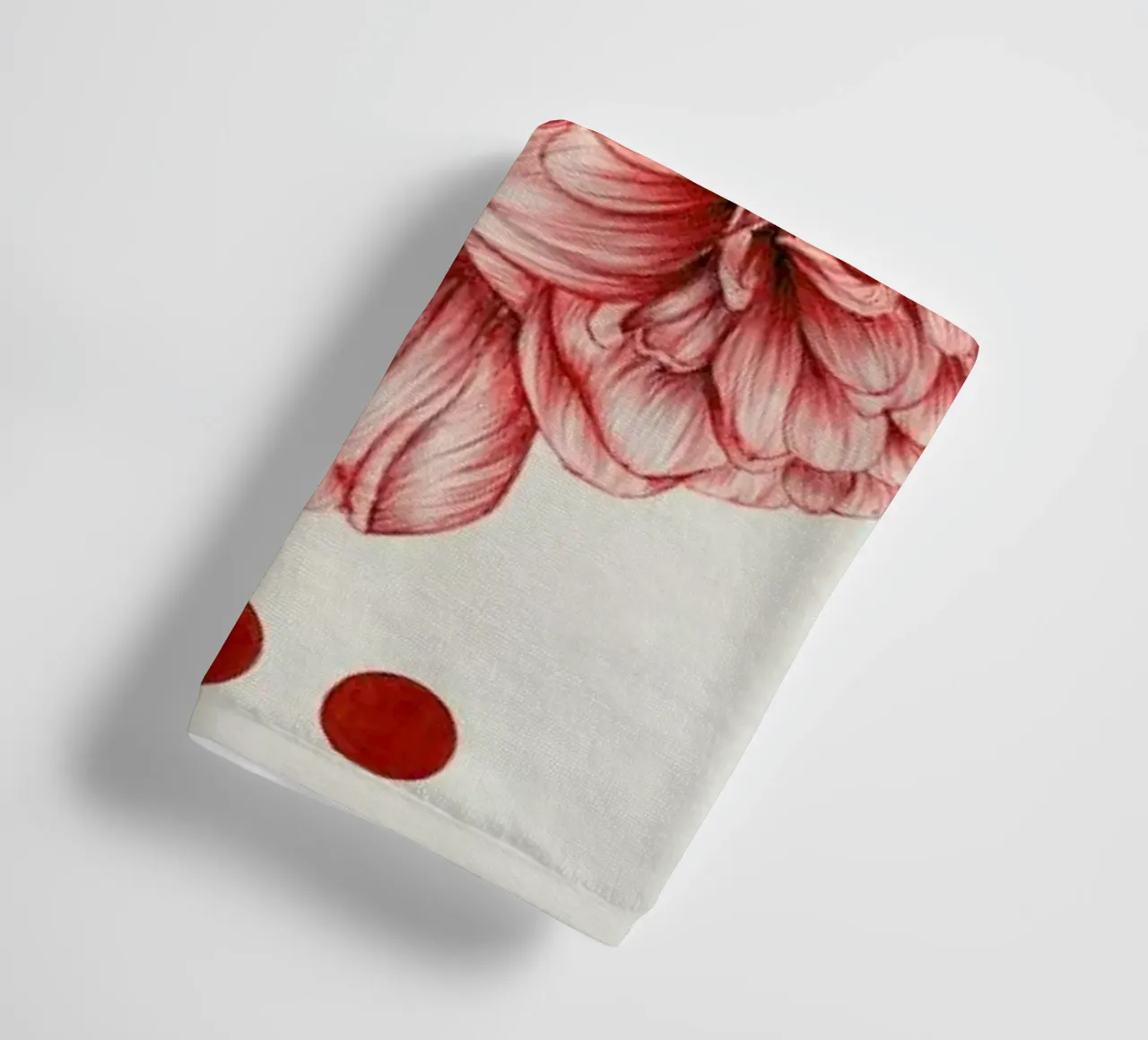 To Bloom Not Bleed asciugamano da bagno da The White Deer