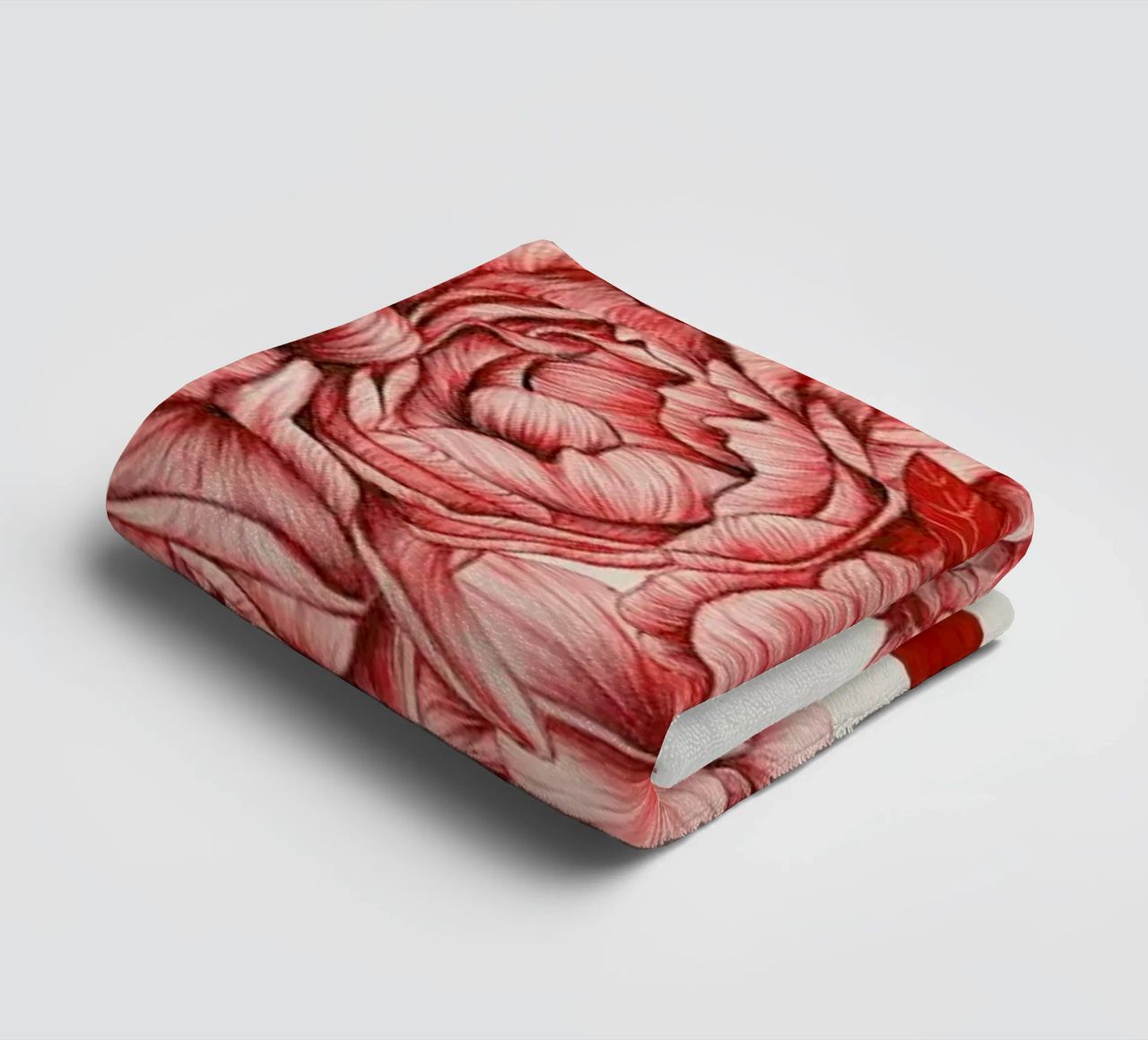 To Bloom Not Bleed asciugamano da bagno da The White Deer
