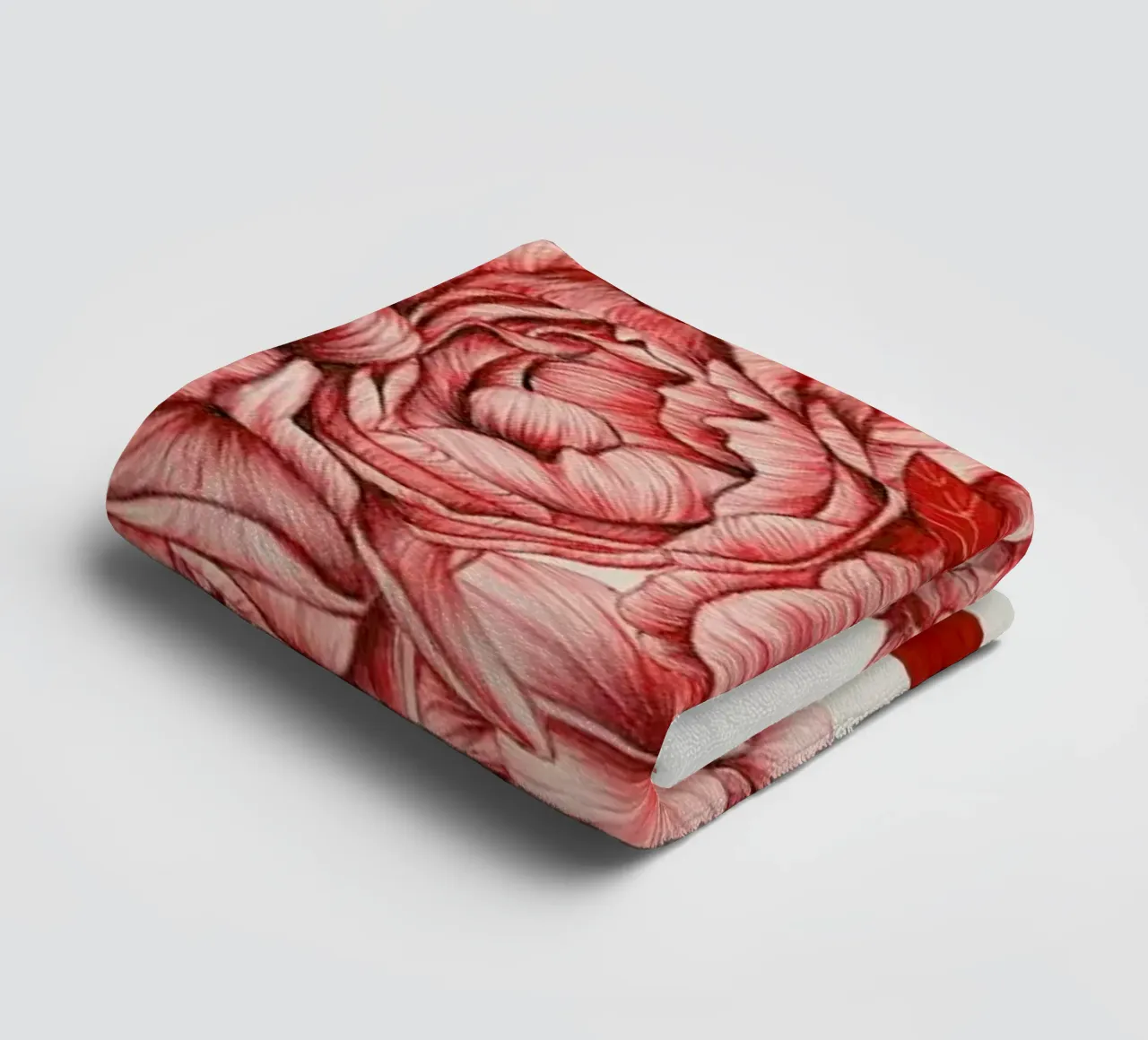 To Bloom Not Bleed asciugamano da bagno da The White Deer
