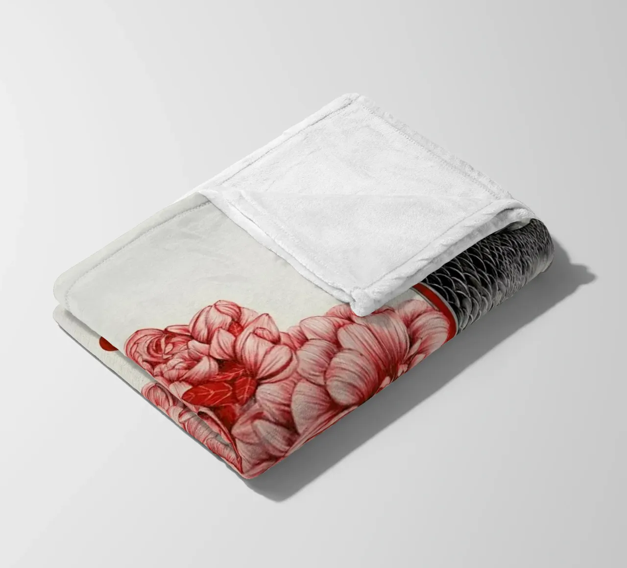 To Bloom Not Bleed coperta in pile da The White Deer