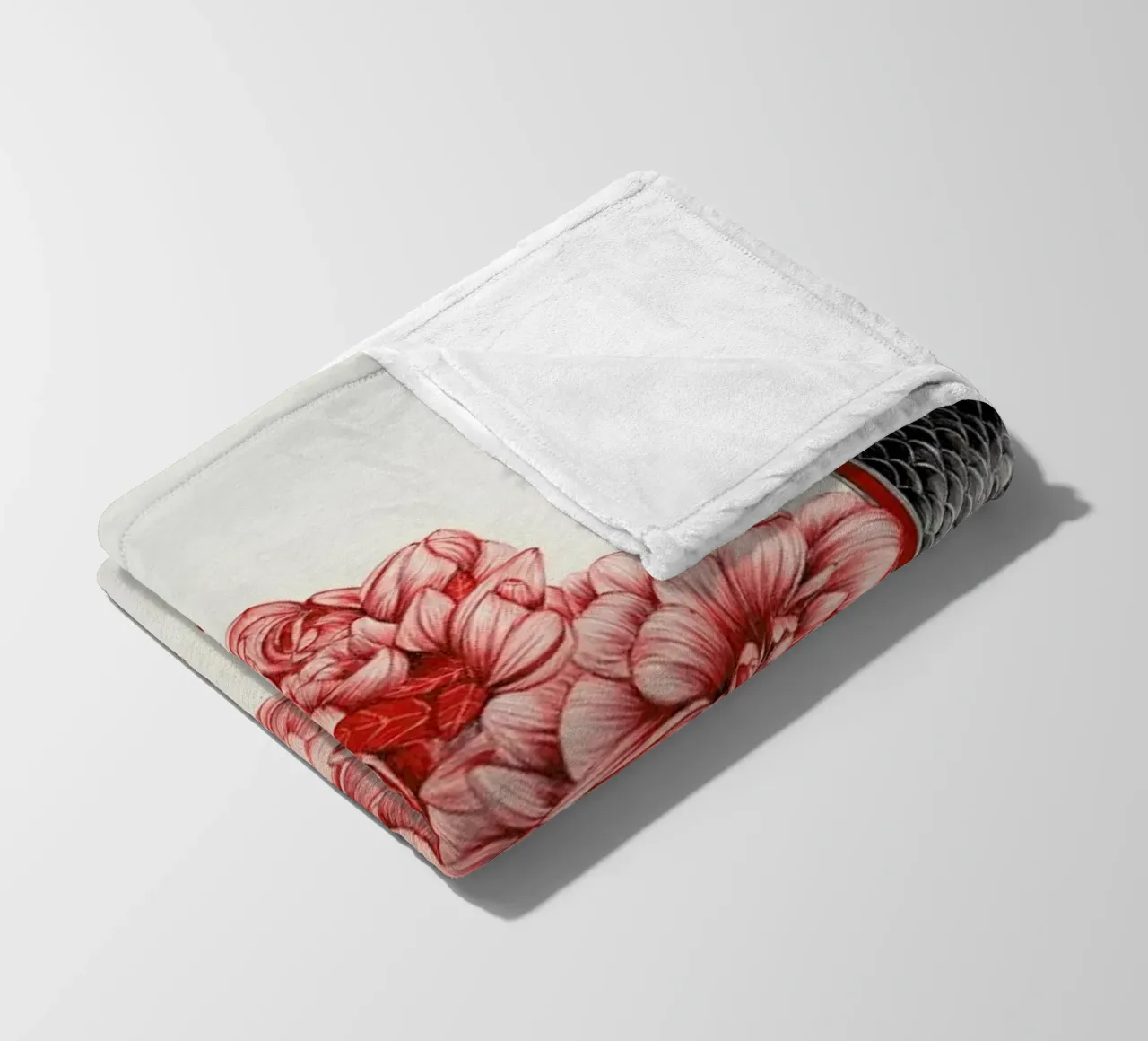 To Bloom Not Bleed coperta in pile da The White Deer