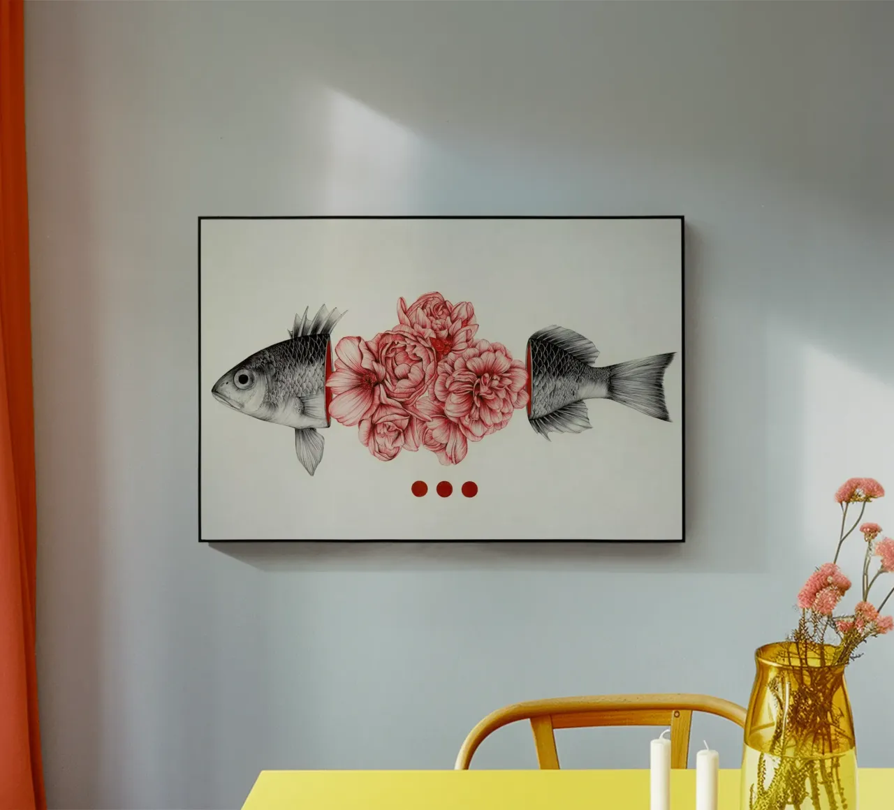 To Bloom Not Bleed plexiglass da The White Deer