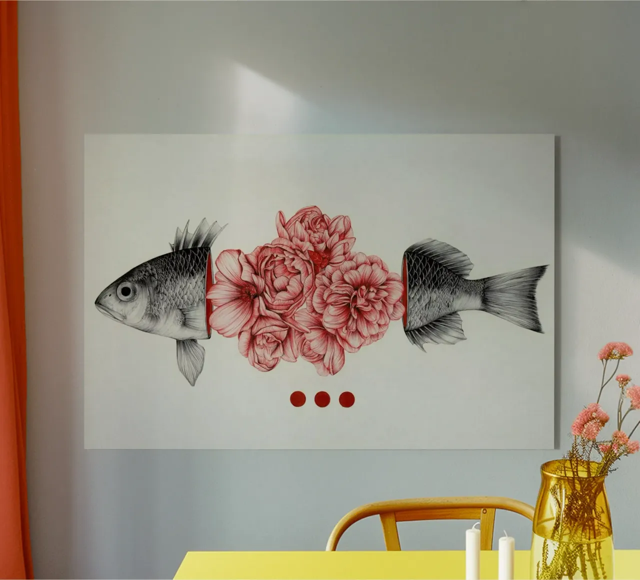 To Bloom Not Bleed plexiglass da The White Deer