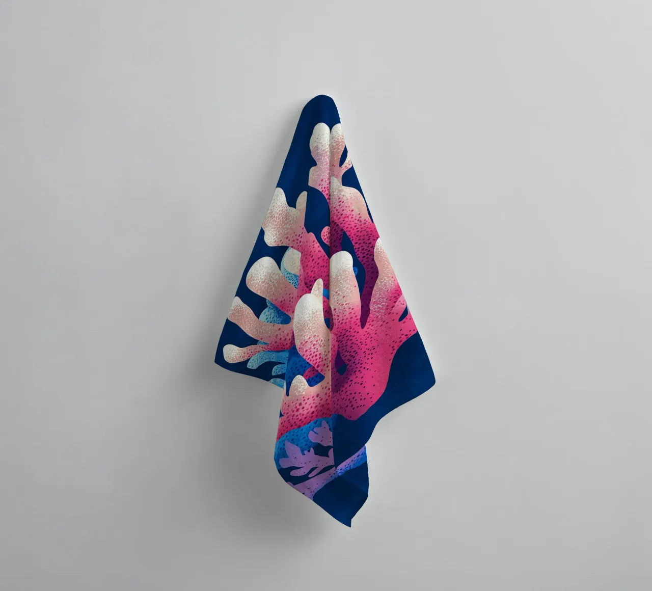 Corals in Harmony towel by The Sea