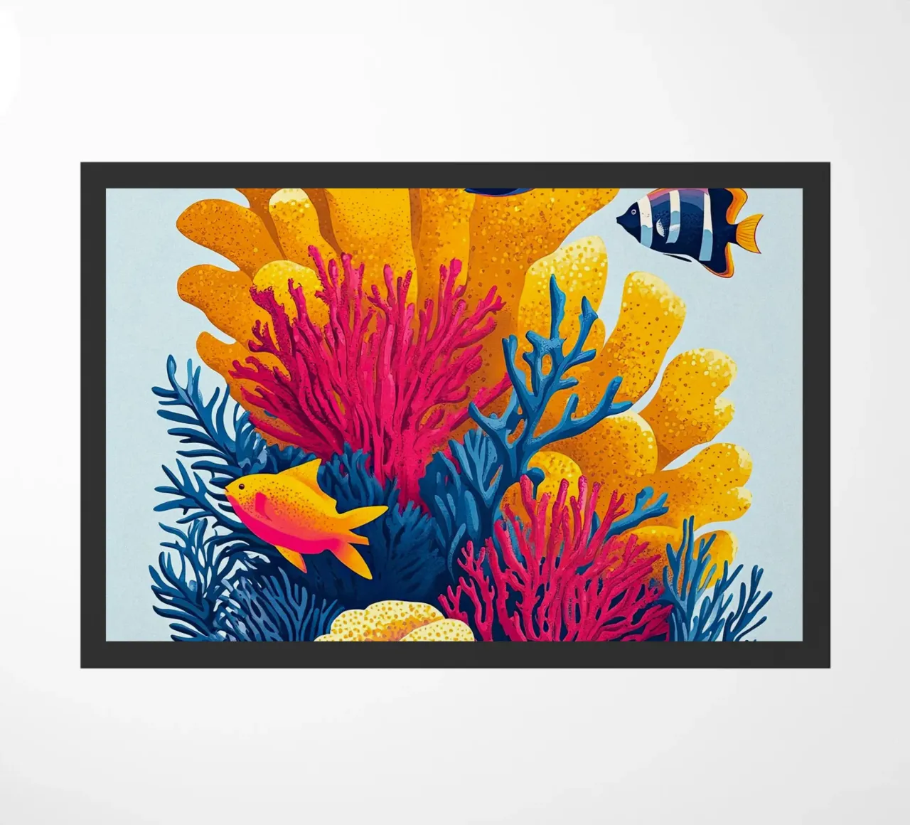 The Wonders of the Reef doormat by The Sea