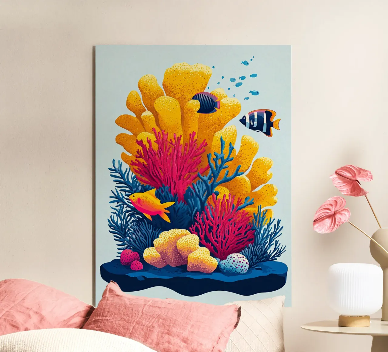 Les Merveilles du Récif alu dibond de The Sea
