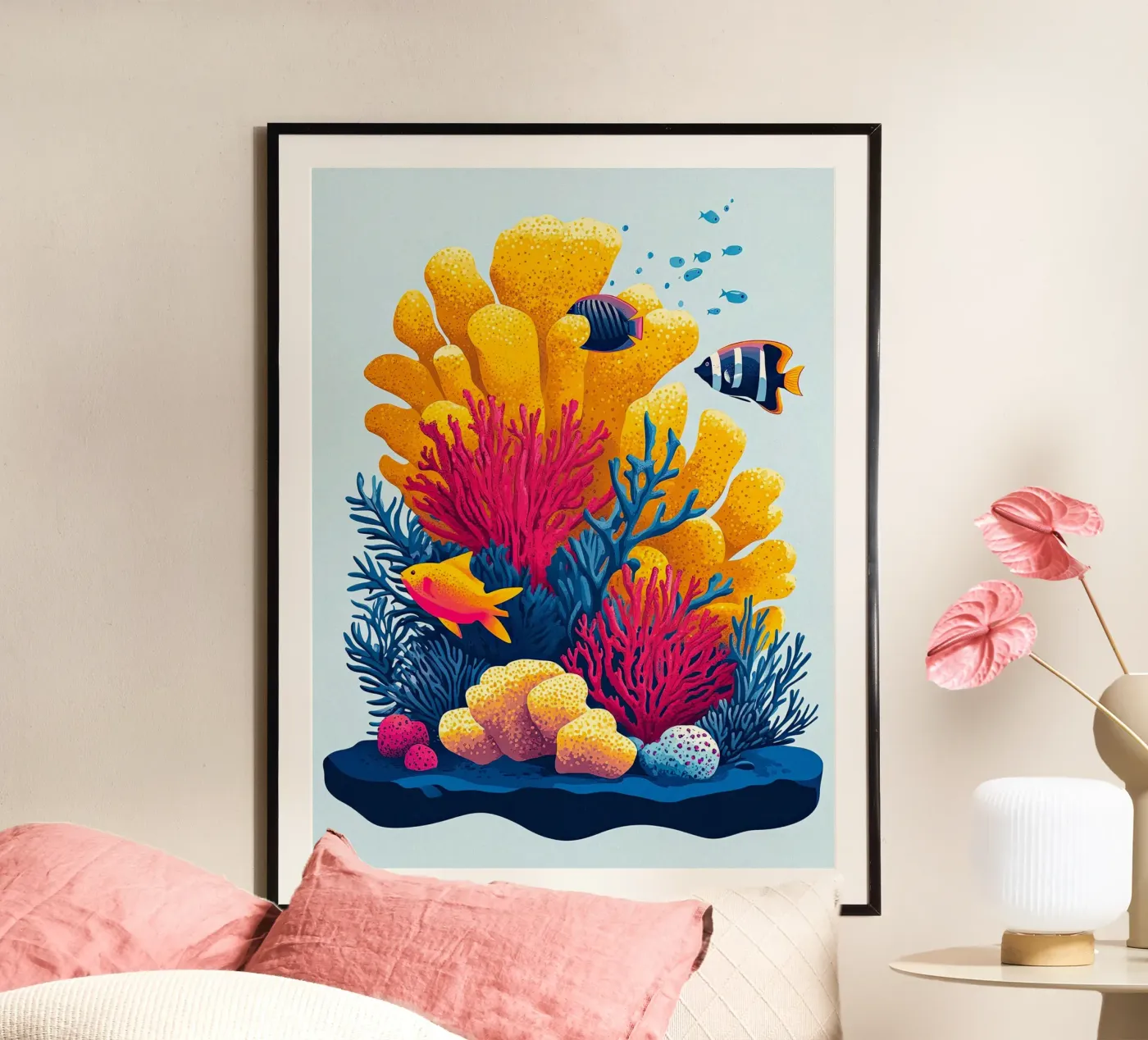 Die Wunder des Riffs Poster von The Sea
