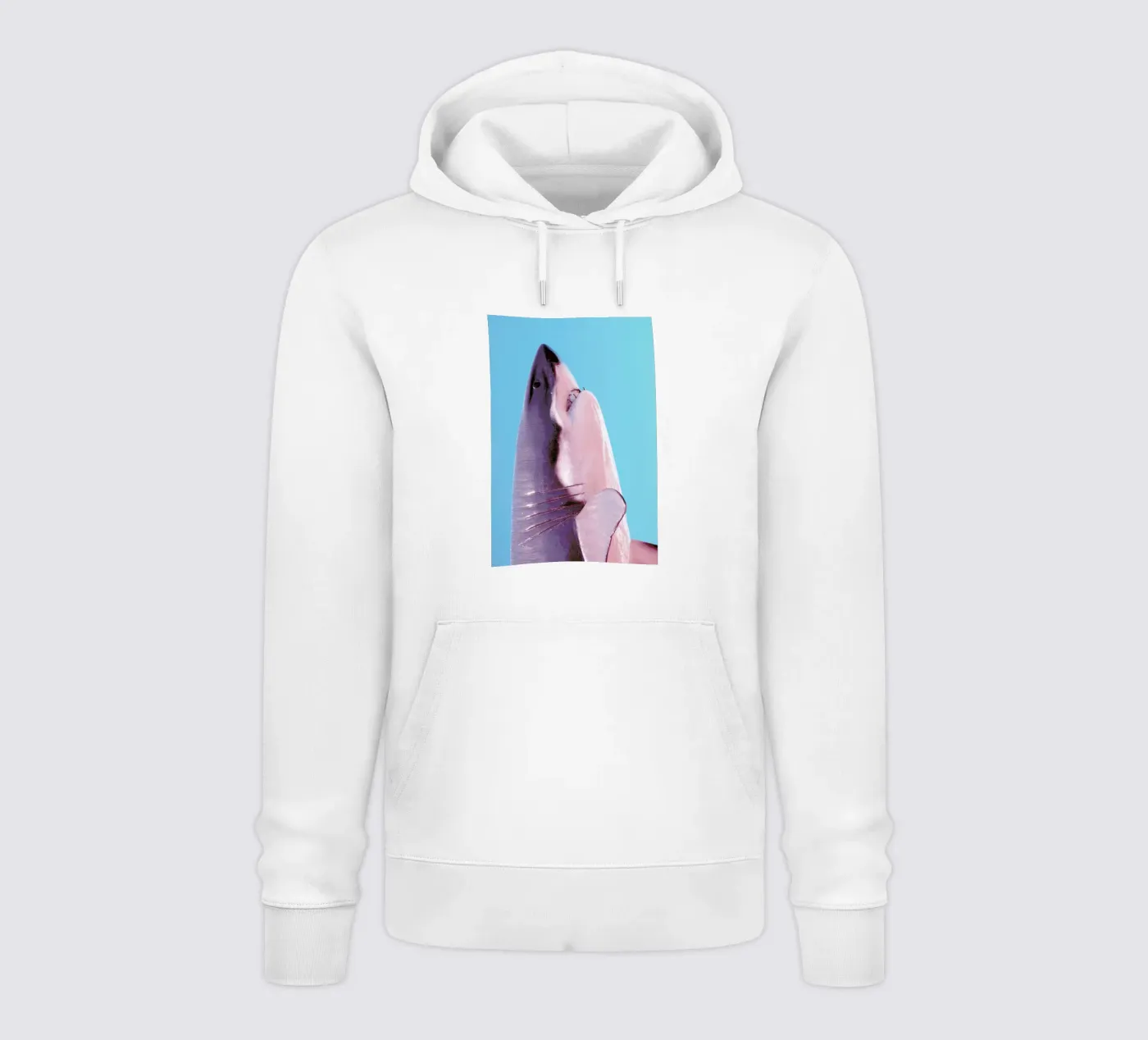 Attack! Blue hoodie by Ballack Art House