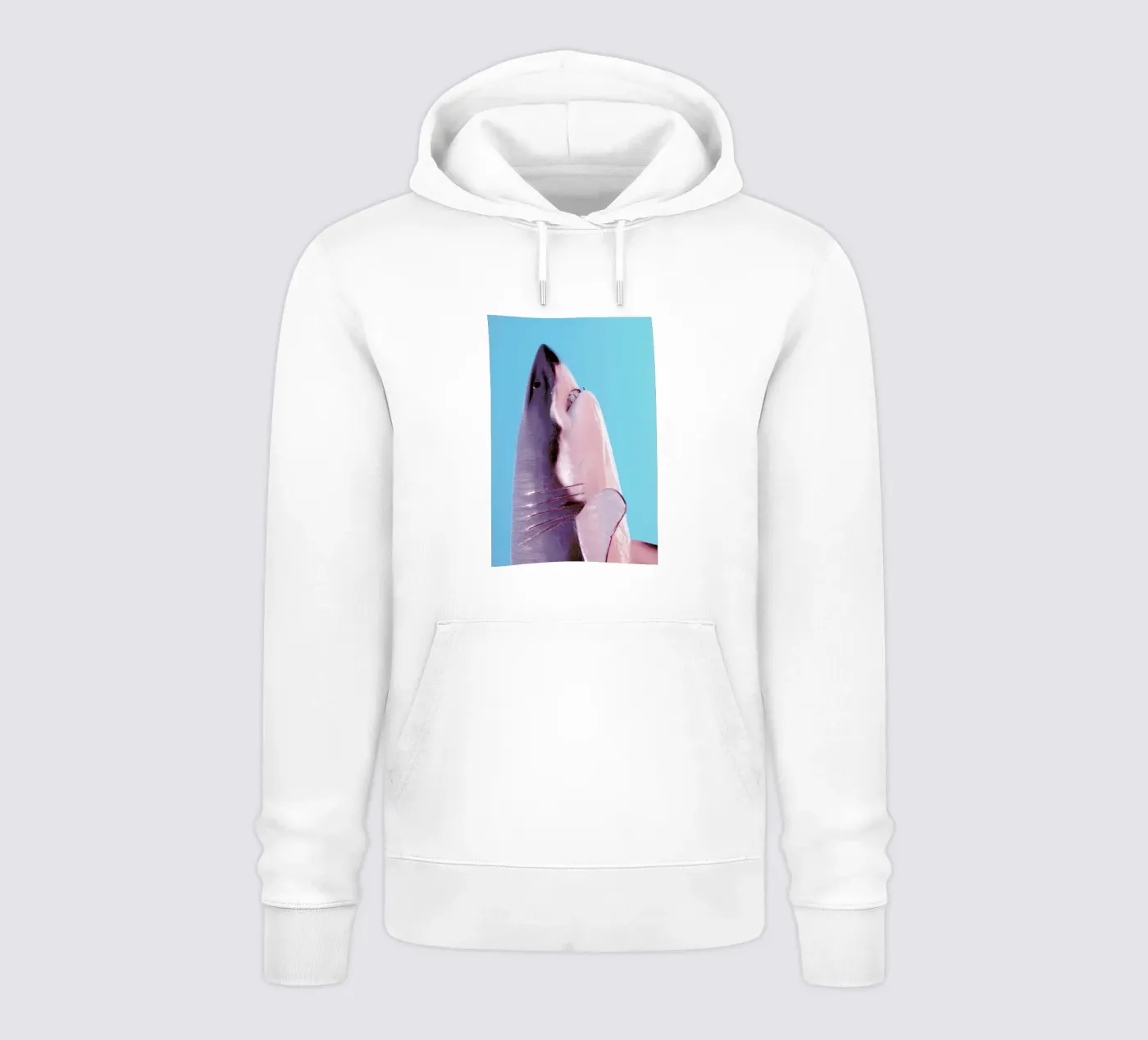 Attack! Blue hoodie by Ballack Art House