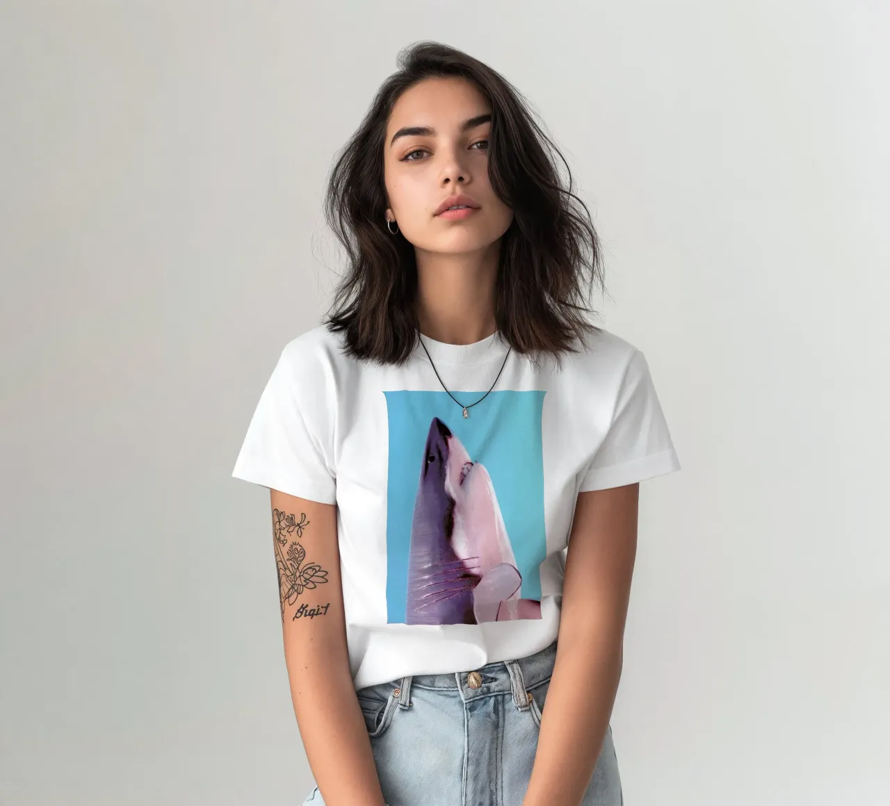 Attack! Blue t-shirt da Ballack Art House