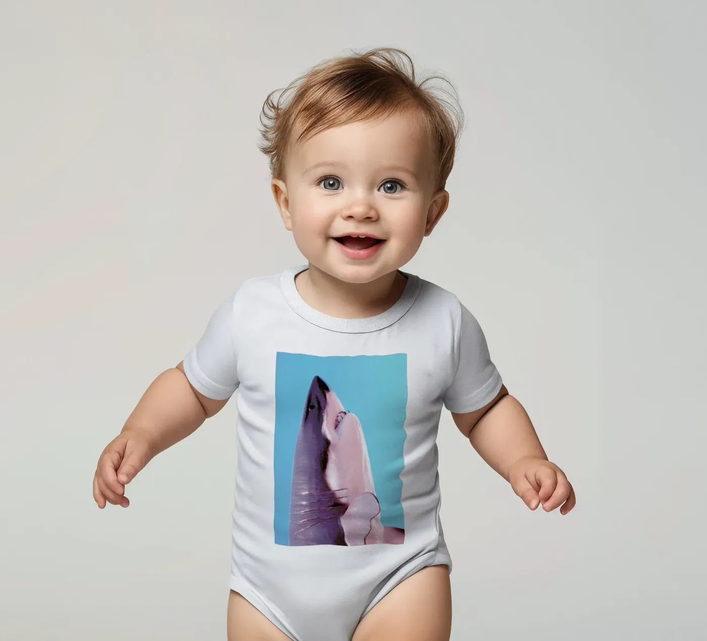 Attack! Blue body bébé de Ballack Art House