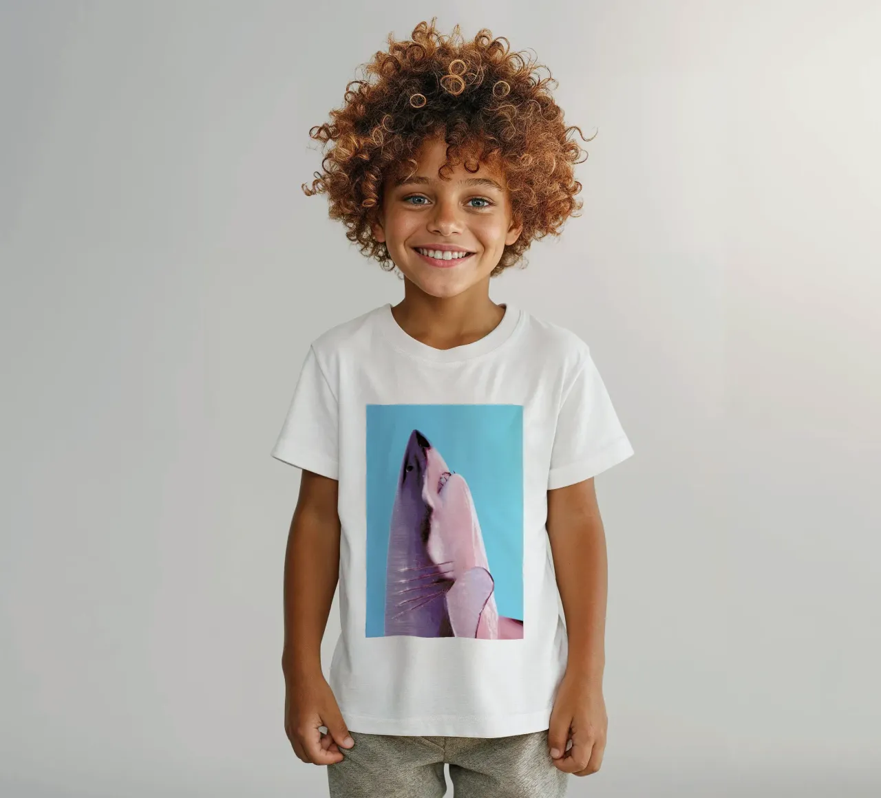 Attack! Blue t-shirt bambini da Ballack Art House