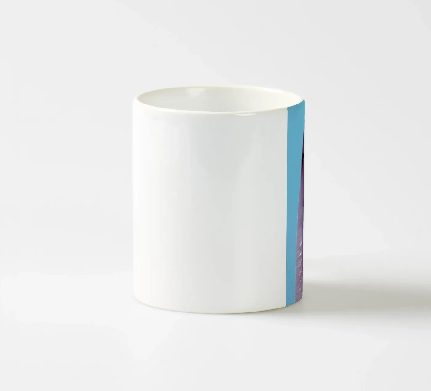 Attack! Blue ceramic mug by Ballack Art House