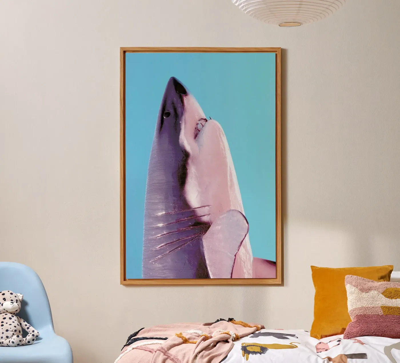 Attack! Blue alluminio dibond da Ballack Art House