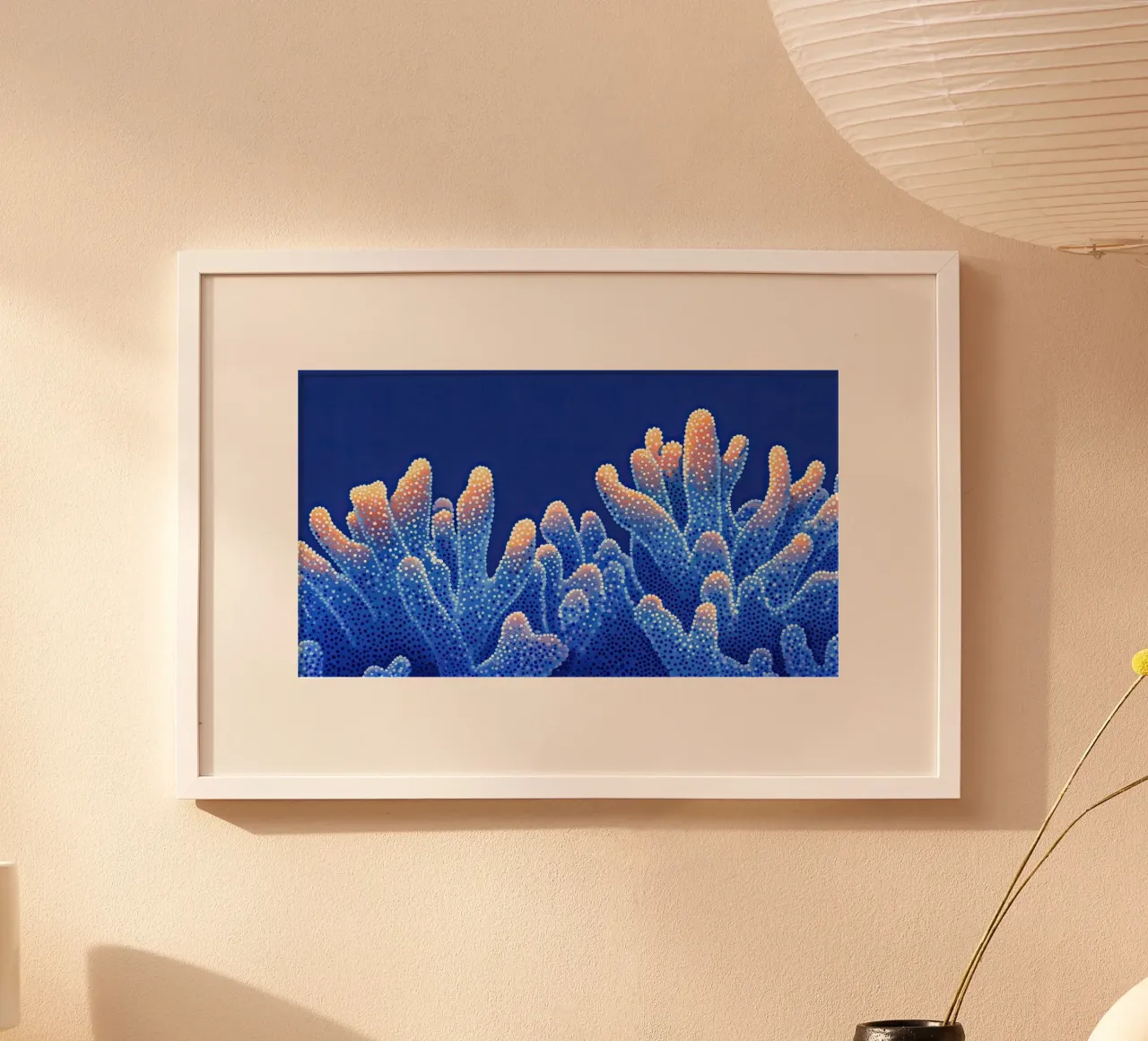 Corail en Lumière - Hedendaagse mariene kunst hahnemühle van The Sea