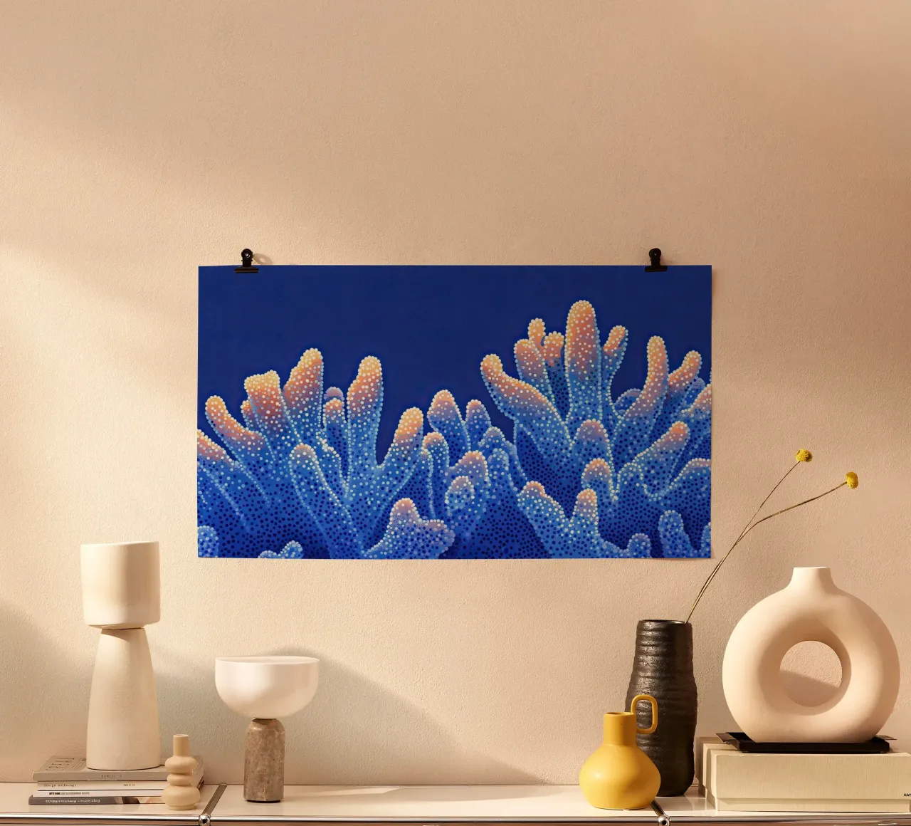 Corail en Lumière - Hedendaagse mariene kunst hahnemühle van The Sea