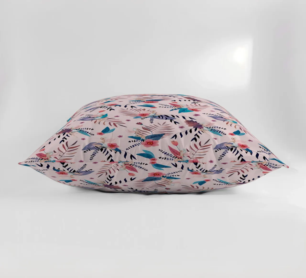 Fantom Fifi Art - Feenmuster Soft Pink cuscino da The Artcircle