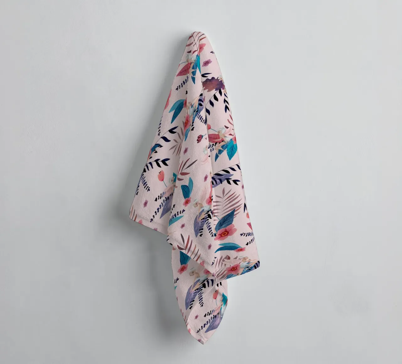 Fantom Fifi Art - Feenmuster Soft Pink asciugamano da bagno da The Artcircle