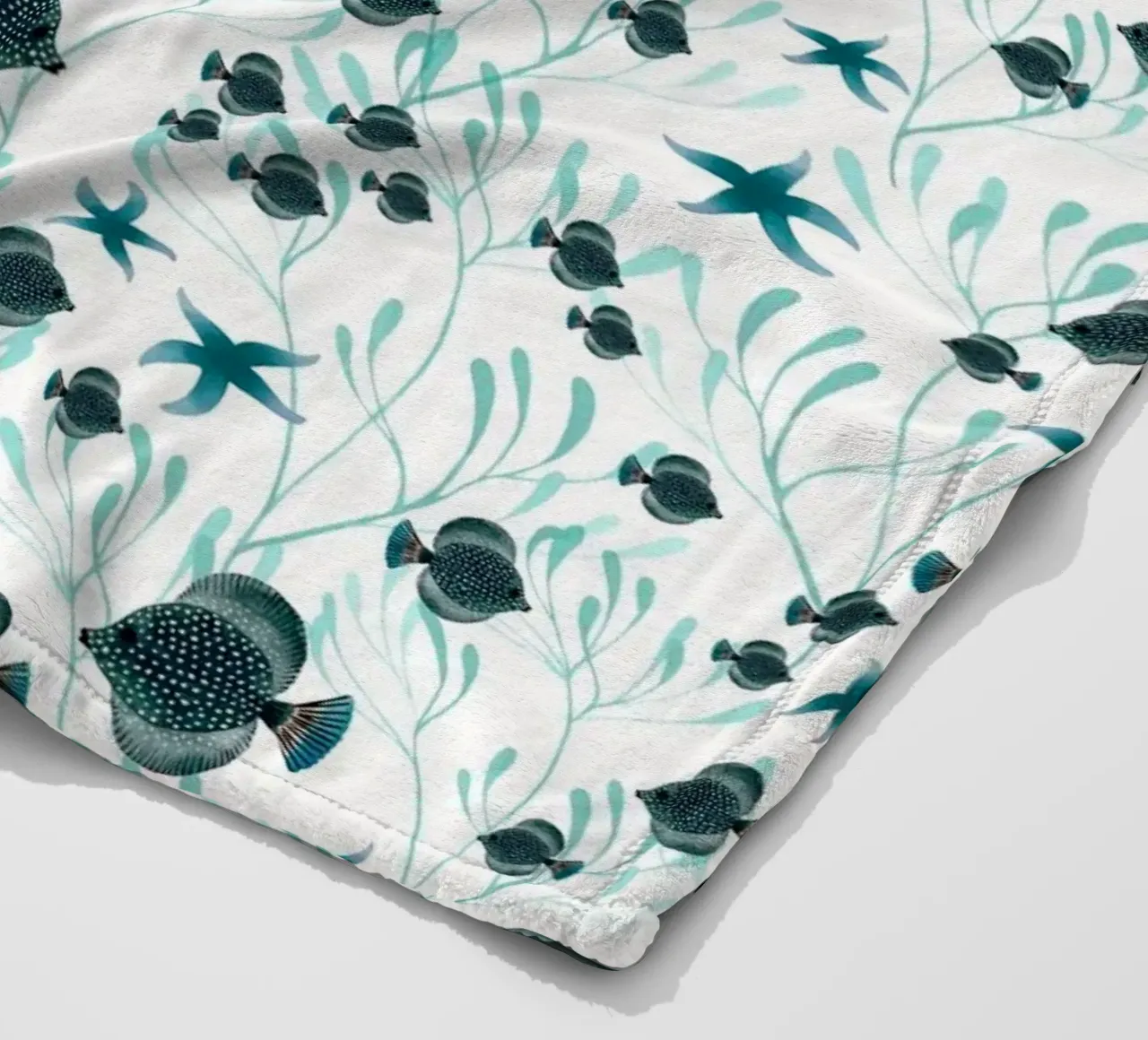 Fantom Fifi Art - Fische coperta in pile da The Artcircle