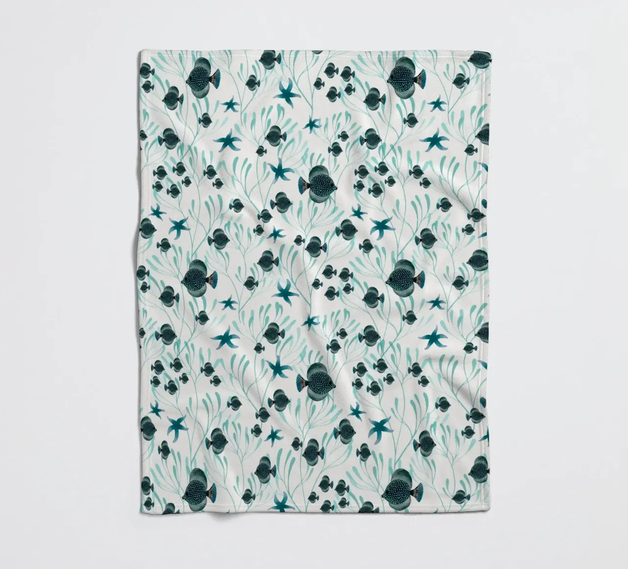 Fantom Fifi Art - Fische coperta in pile da The Artcircle