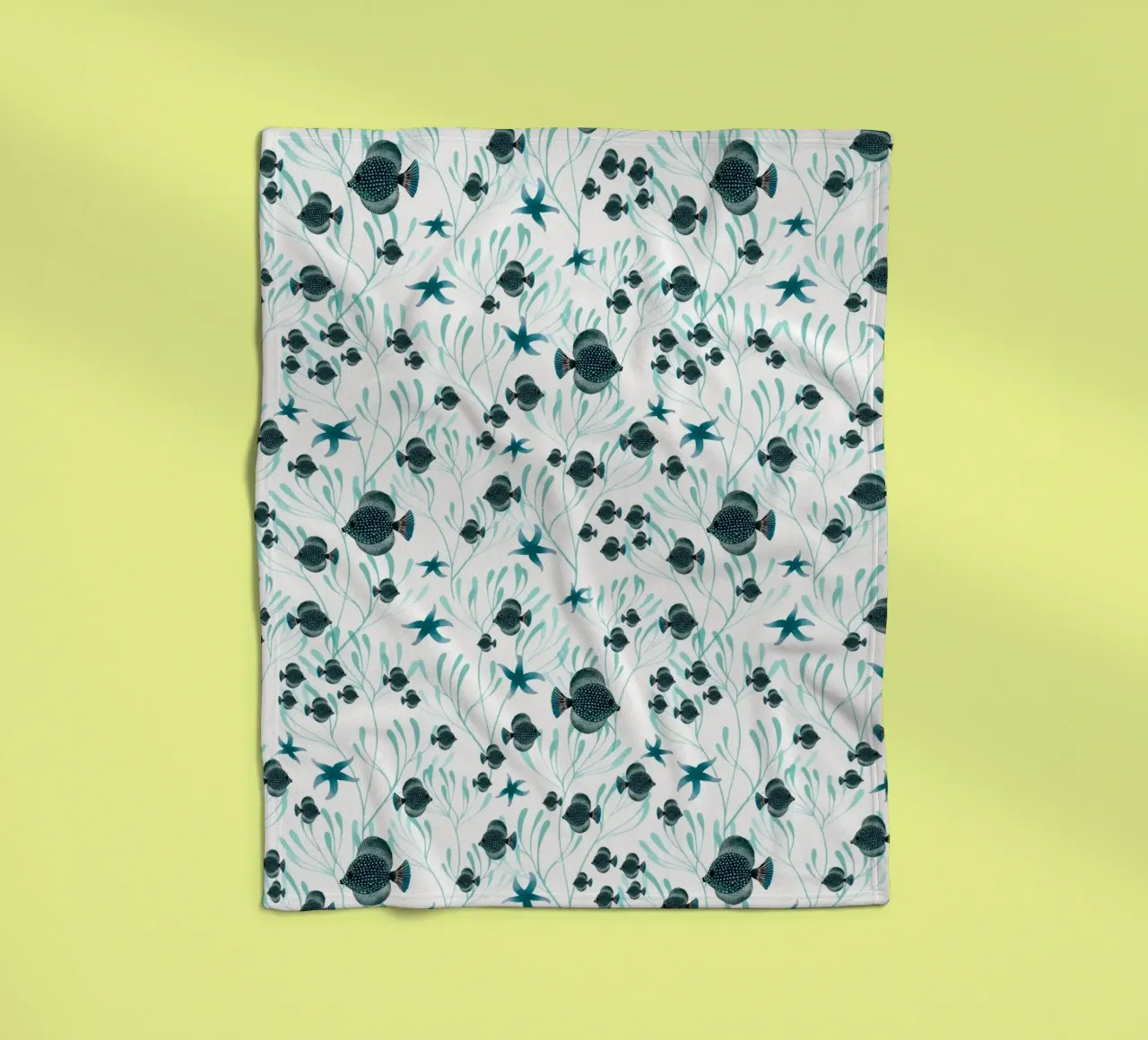 Fantom Fifi Art - Fische coperta in pile da The Artcircle