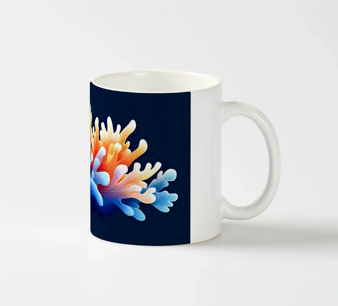 Corail en Harmonie - Natura Oceanique tazza in ceramica da The Sea