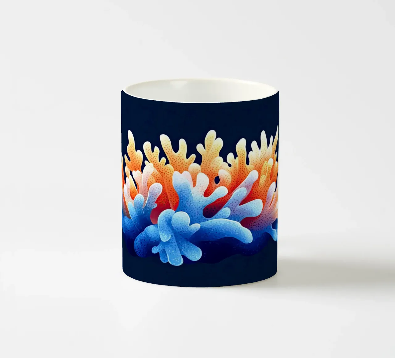 Corail en Harmonie - Natura Oceanique tazza in ceramica da The Sea
