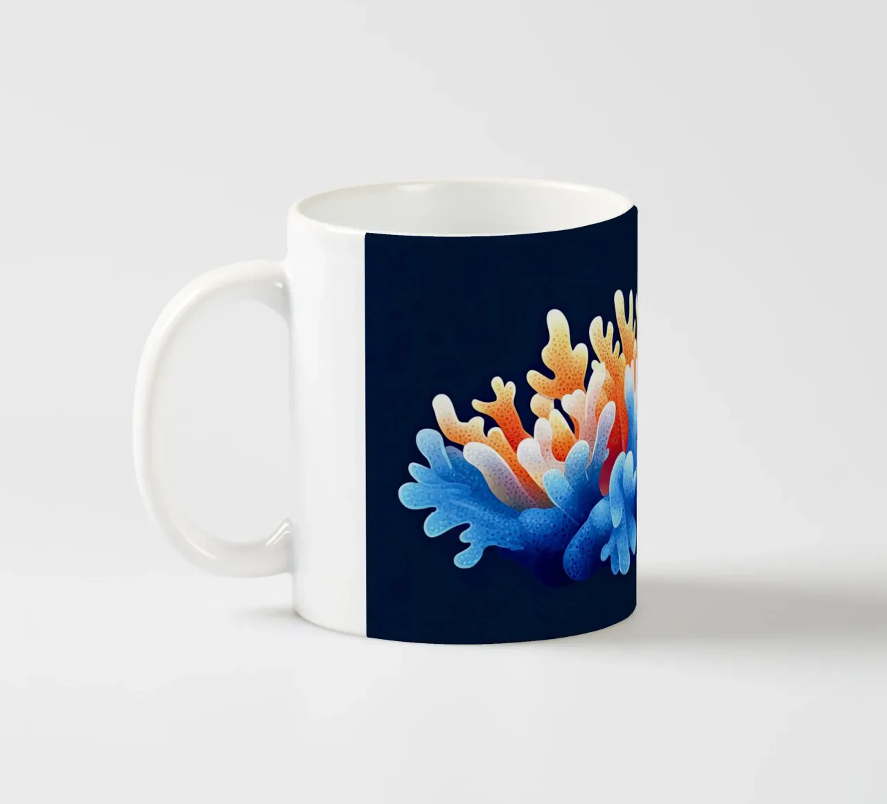 Corail en Harmonie - Natura Oceanique tazza in ceramica da The Sea