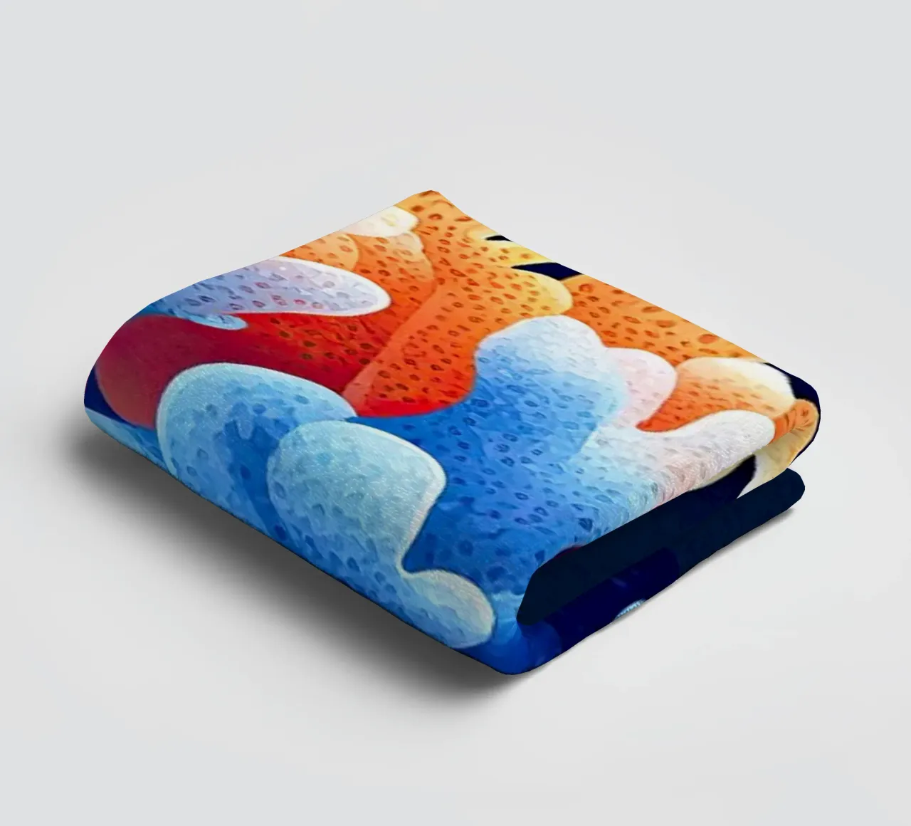 Corail en Harmonie - Nature Oceanique towel by The Sea