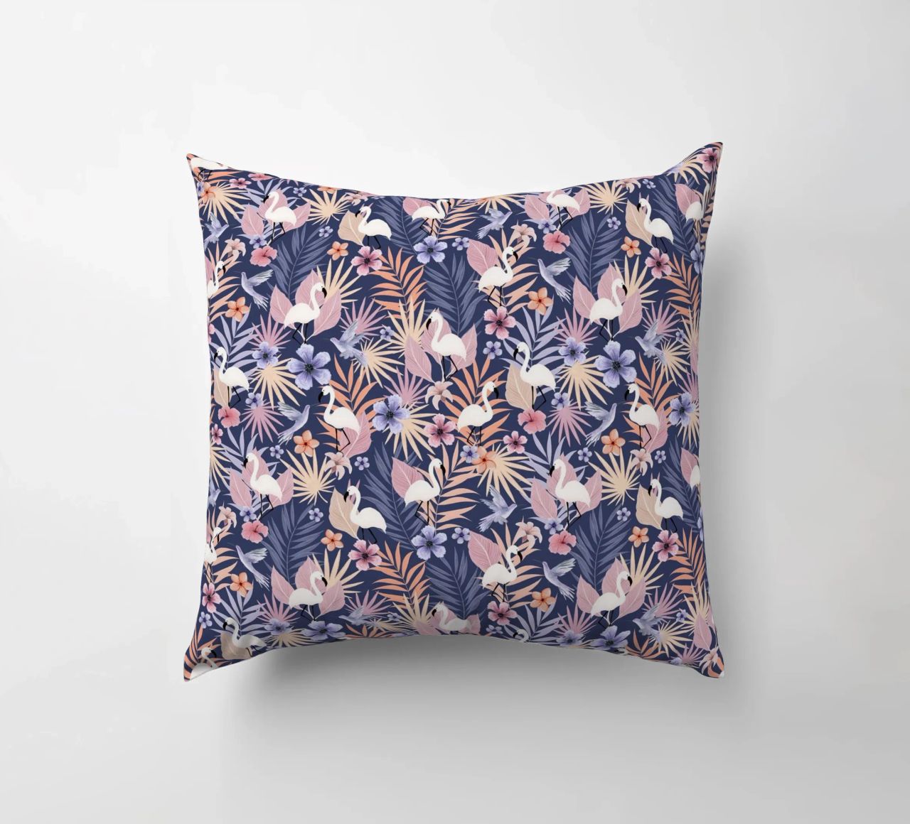 Fantom Fifi Art - Flamingo Muster cuscino da The Artcircle