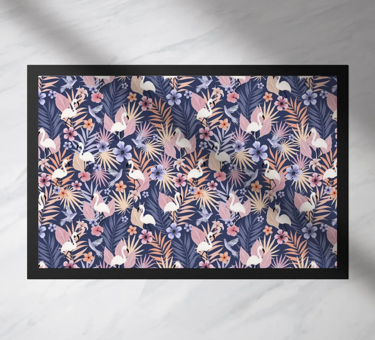 Fantom Fifi Art - Flamingo Muster zerbino da The Artcircle