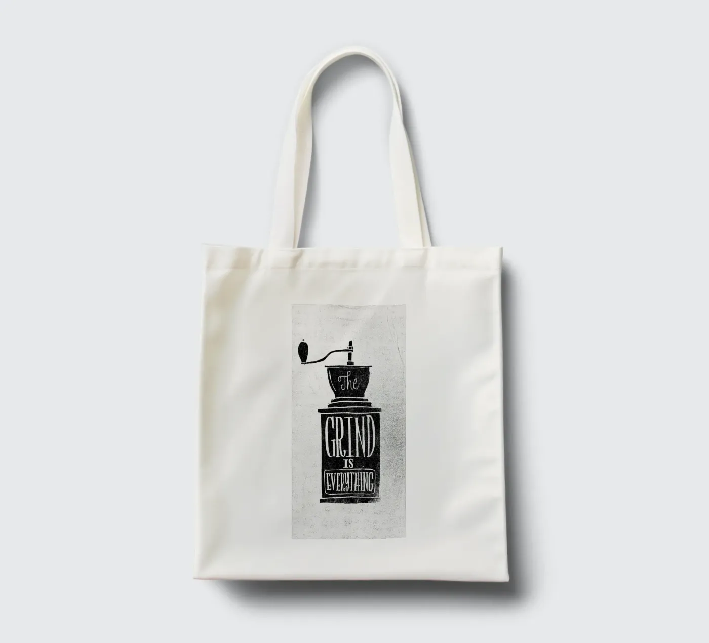 Grind borsa in juta da Matthew Taylor Wilson