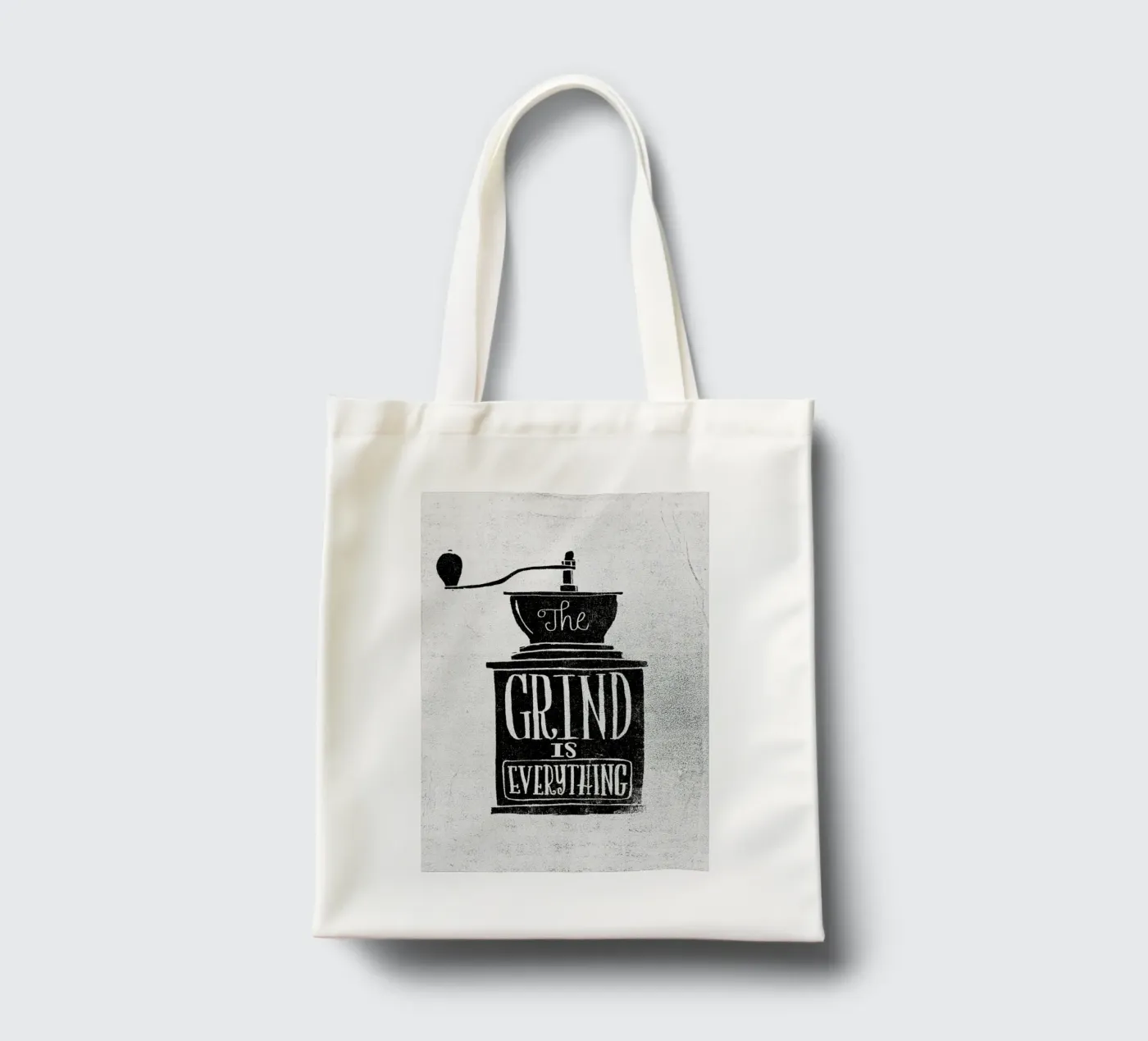 Grind borsa in juta da Matthew Taylor Wilson