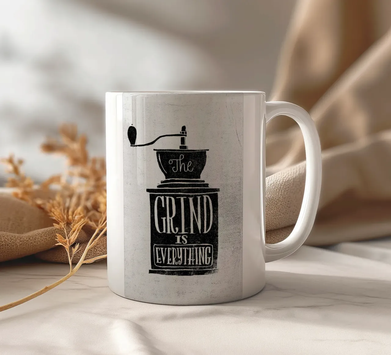 Grind Keramik Tasse von Matthew Taylor Wilson