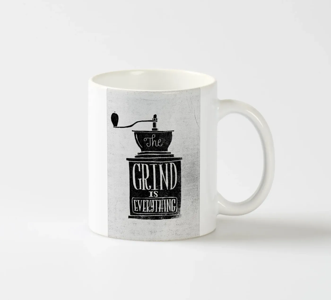 Grind ceramic mug by Matthew Taylor Wilson