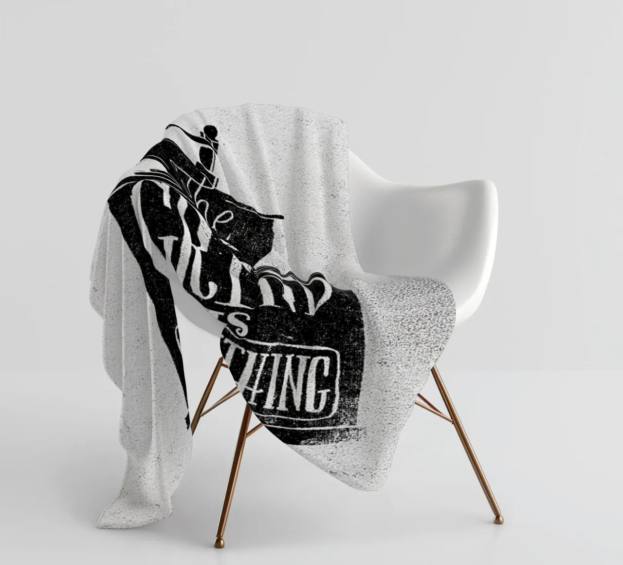 Grind fleece blanket by Matthew Taylor Wilson