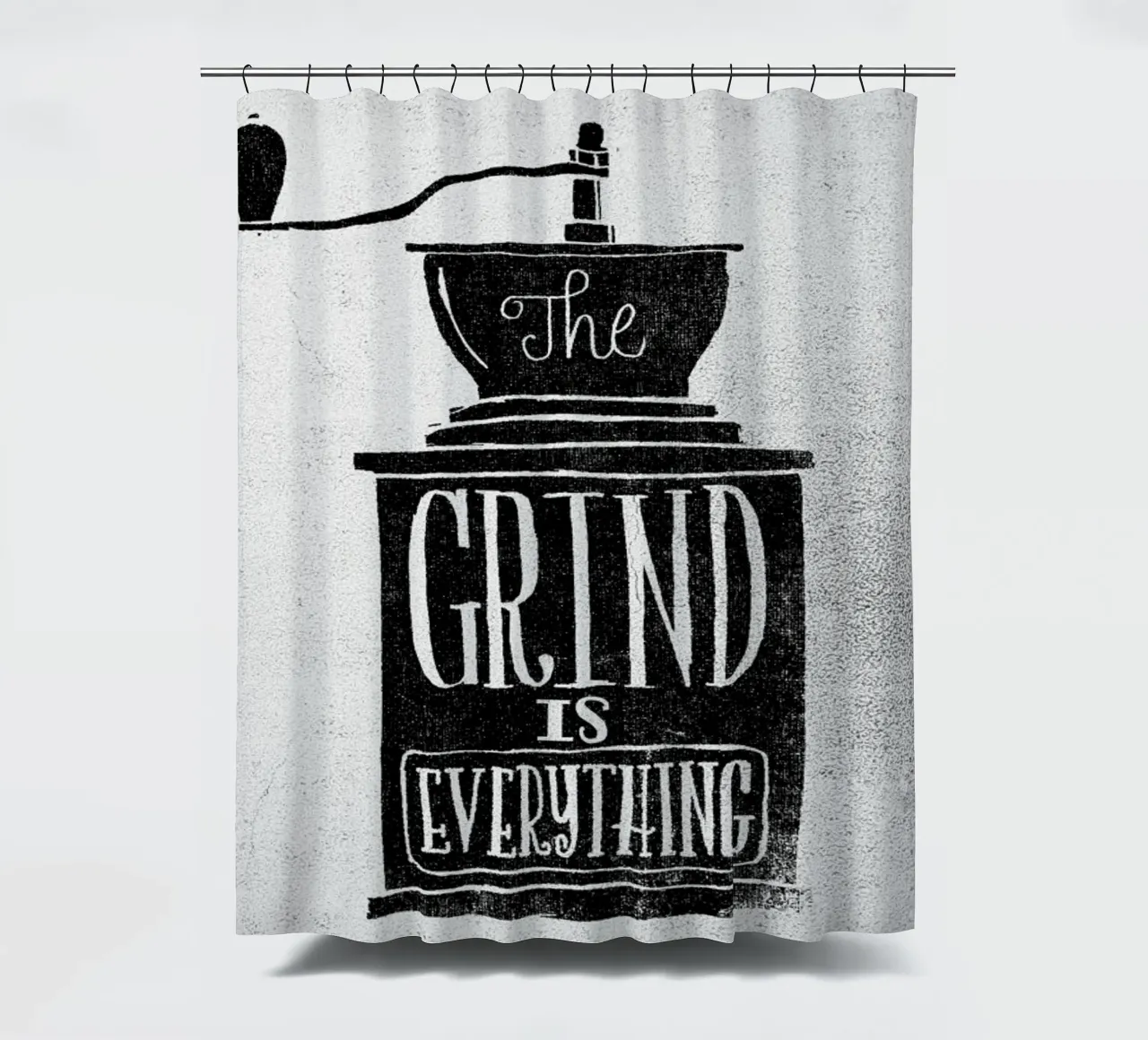 Grind douchegordijn van Matthew Taylor Wilson