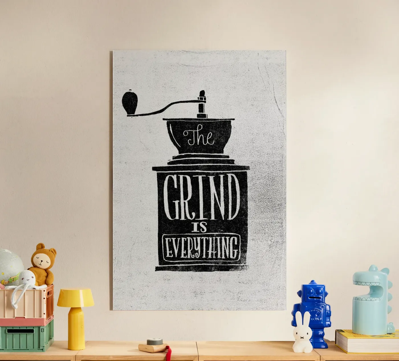 Grind acryl van Matthew Taylor Wilson