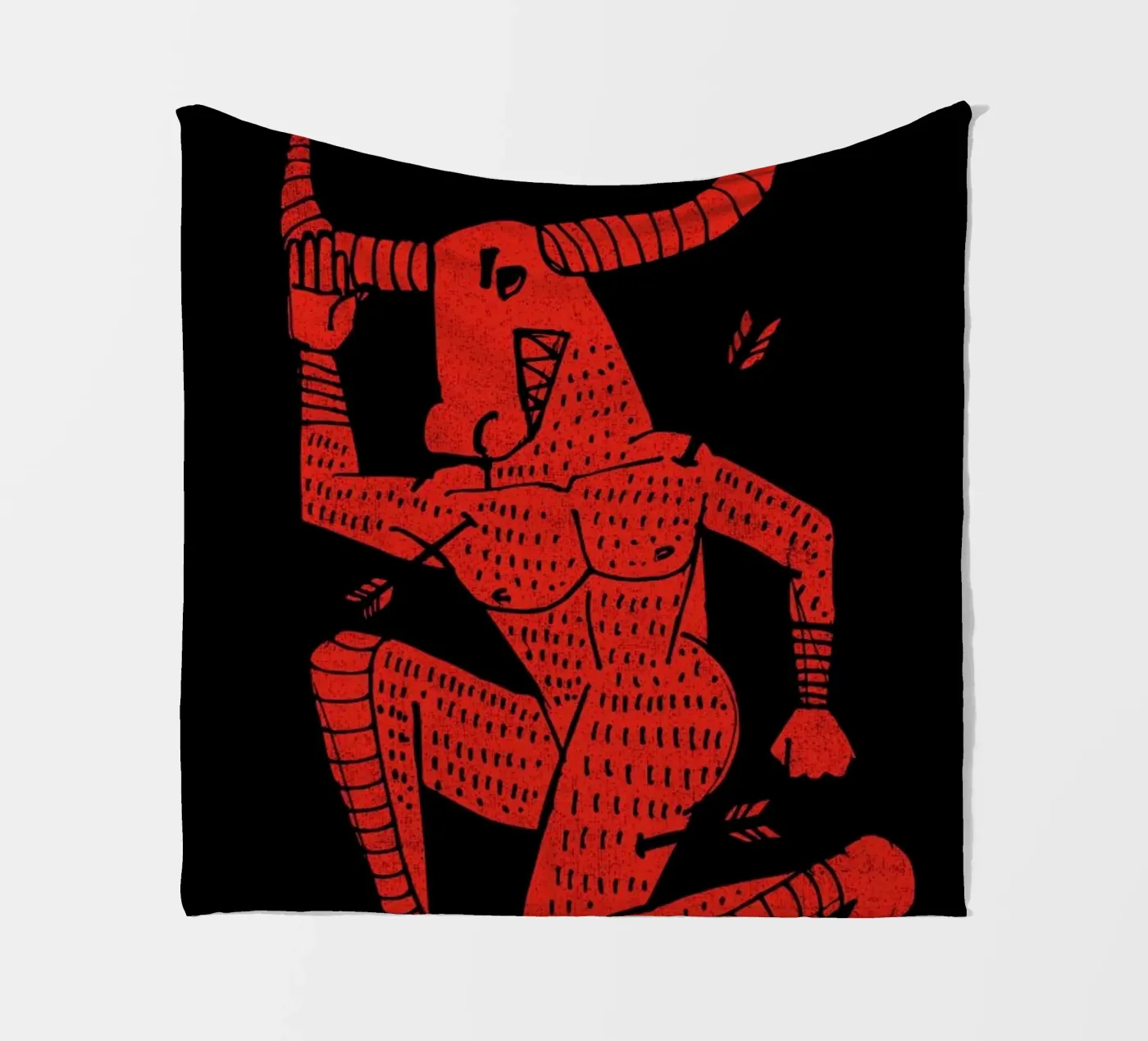 Minotaur fleecedeken van Matthew Taylor Wilson