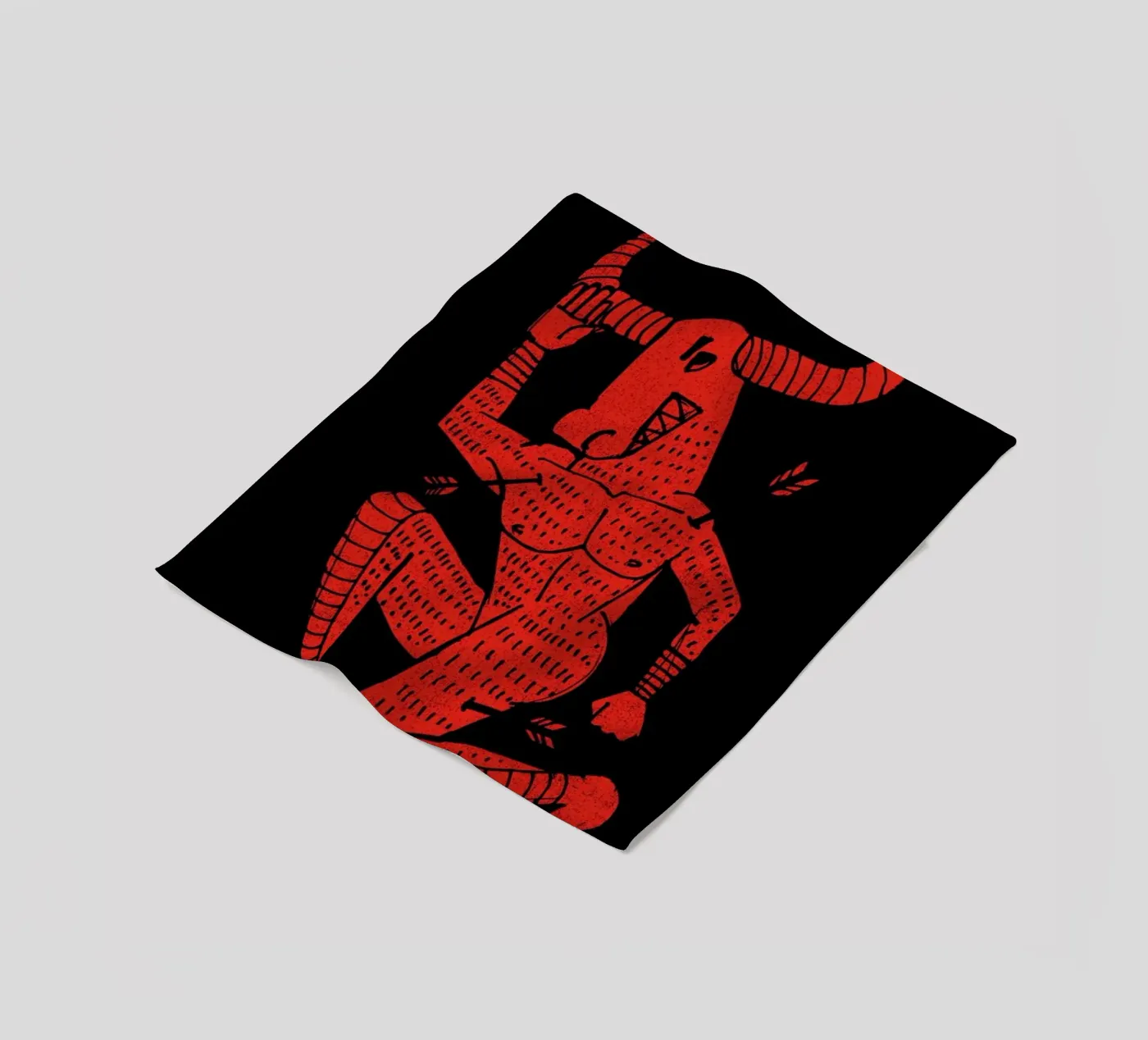 Minotaur fleecedeken van Matthew Taylor Wilson