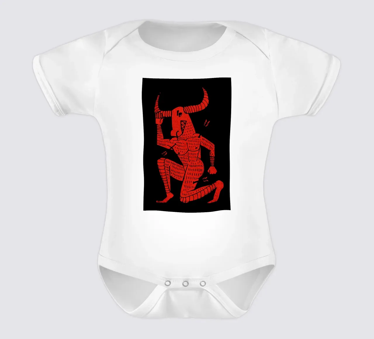 Minotaur body neonato maniche corte da Matthew Taylor Wilson