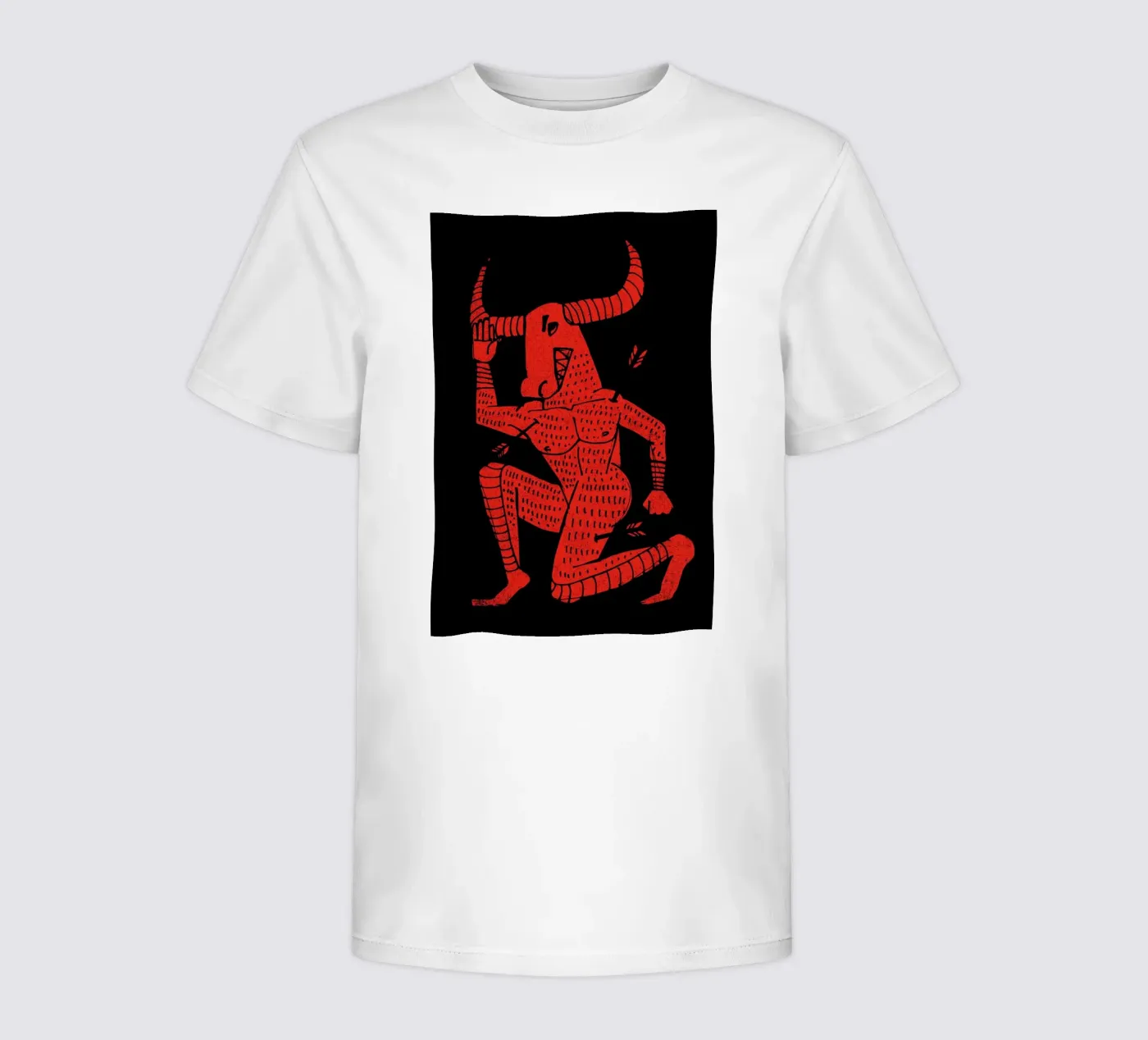 Minotaur t-shirt bambini da Matthew Taylor Wilson