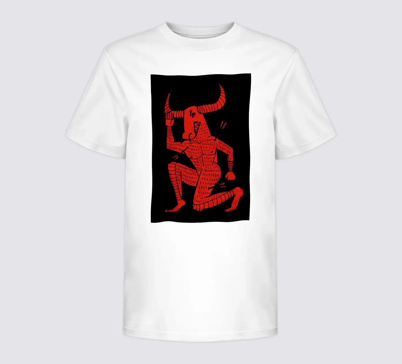 Minotaur t-shirt bambini da Matthew Taylor Wilson