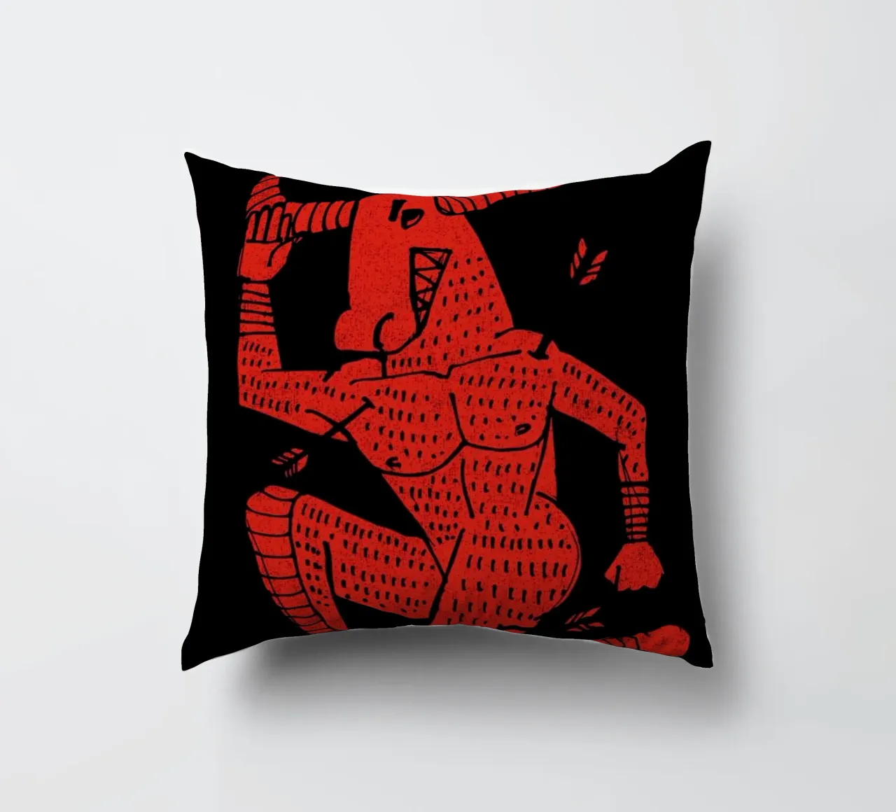 Minotaur cuscino da Matthew Taylor Wilson