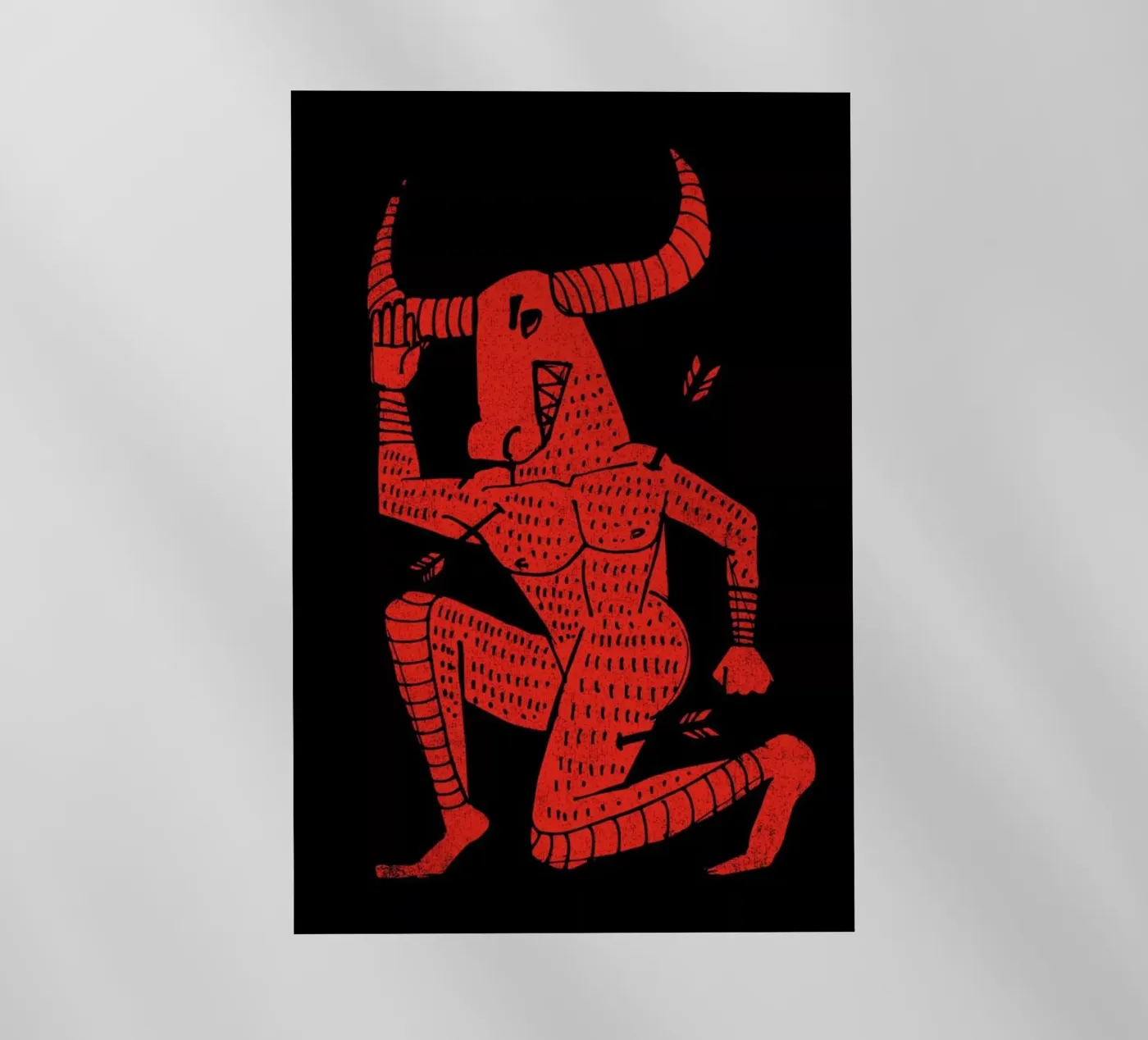 Minotaur pellicola backlit da Matthew Taylor Wilson