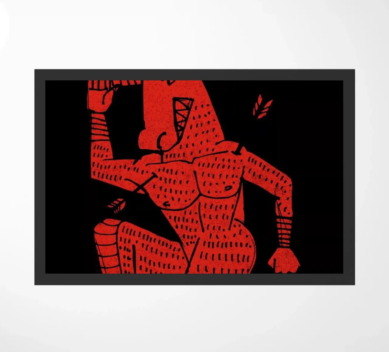 Minotaur doormat by Matthew Taylor Wilson