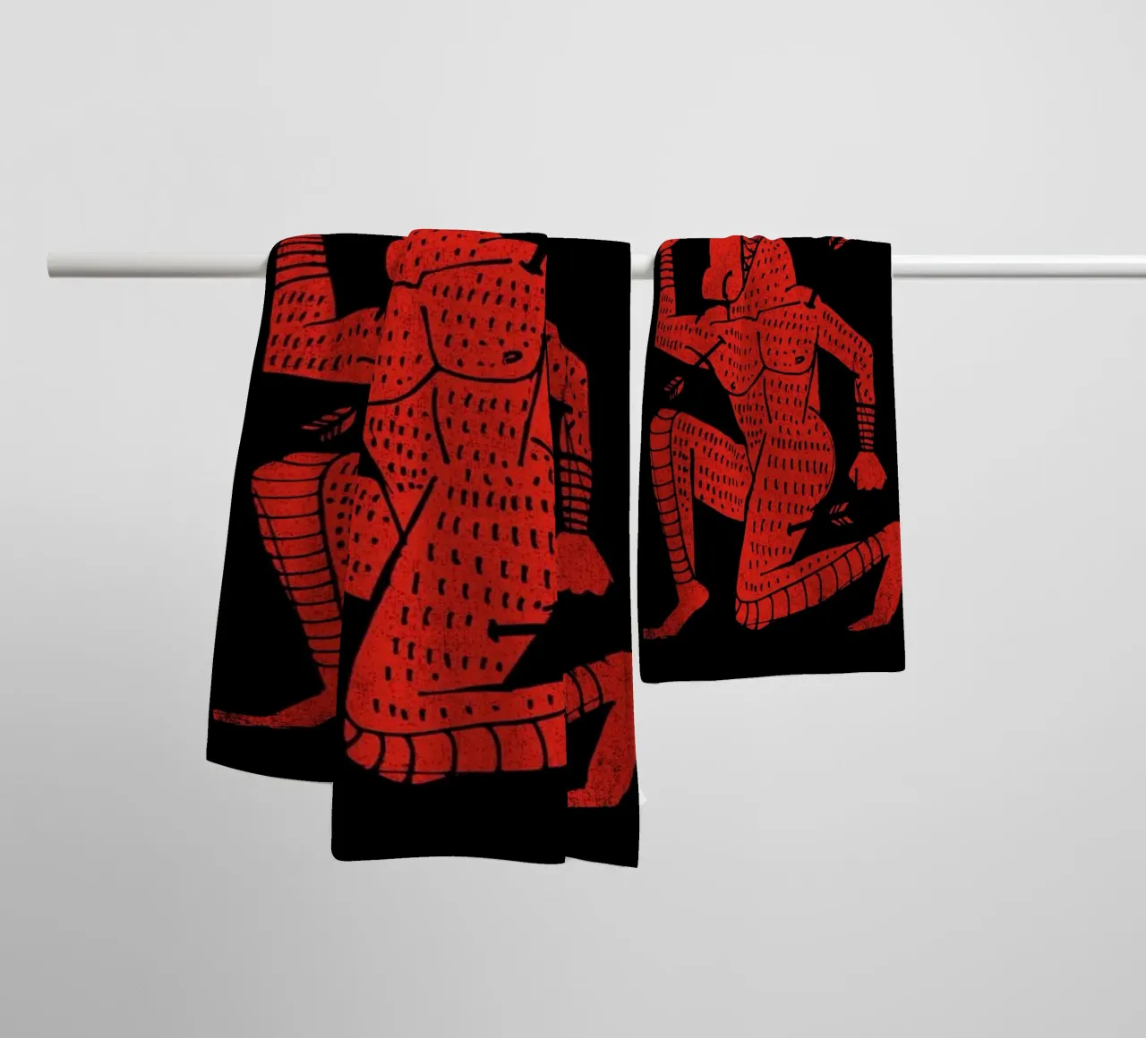 Minotaur asciugamano da bagno da Matthew Taylor Wilson