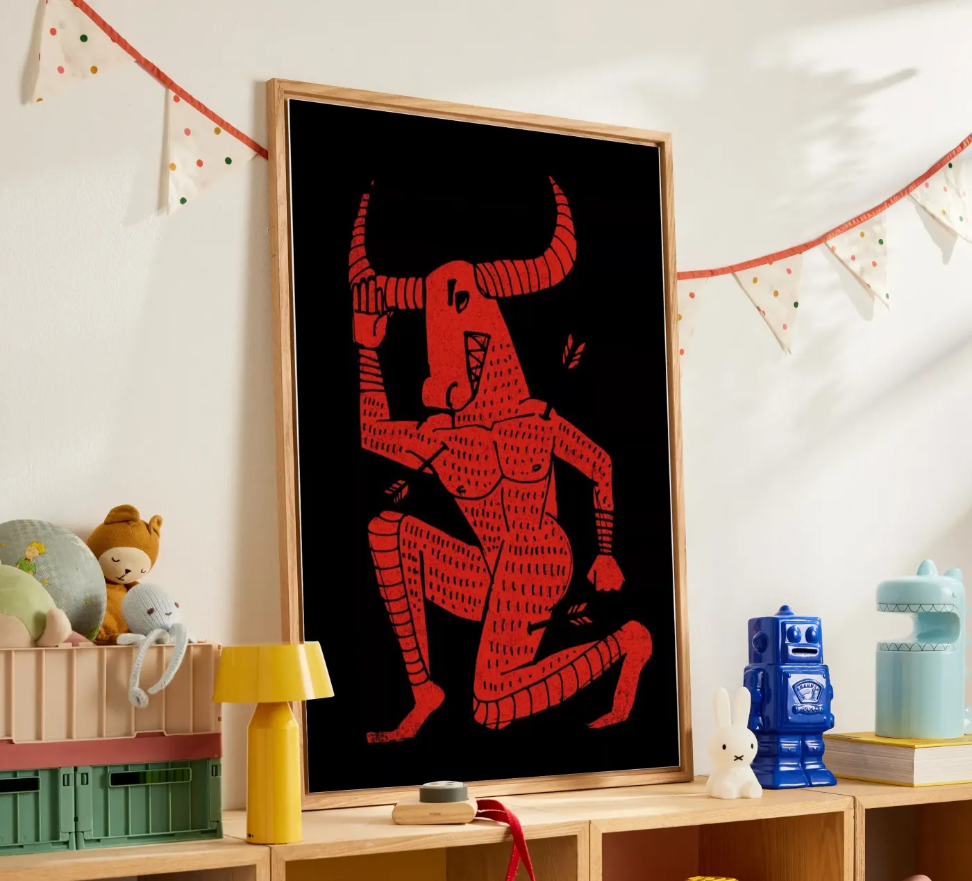 Minotaur plexiglass da Matthew Taylor Wilson