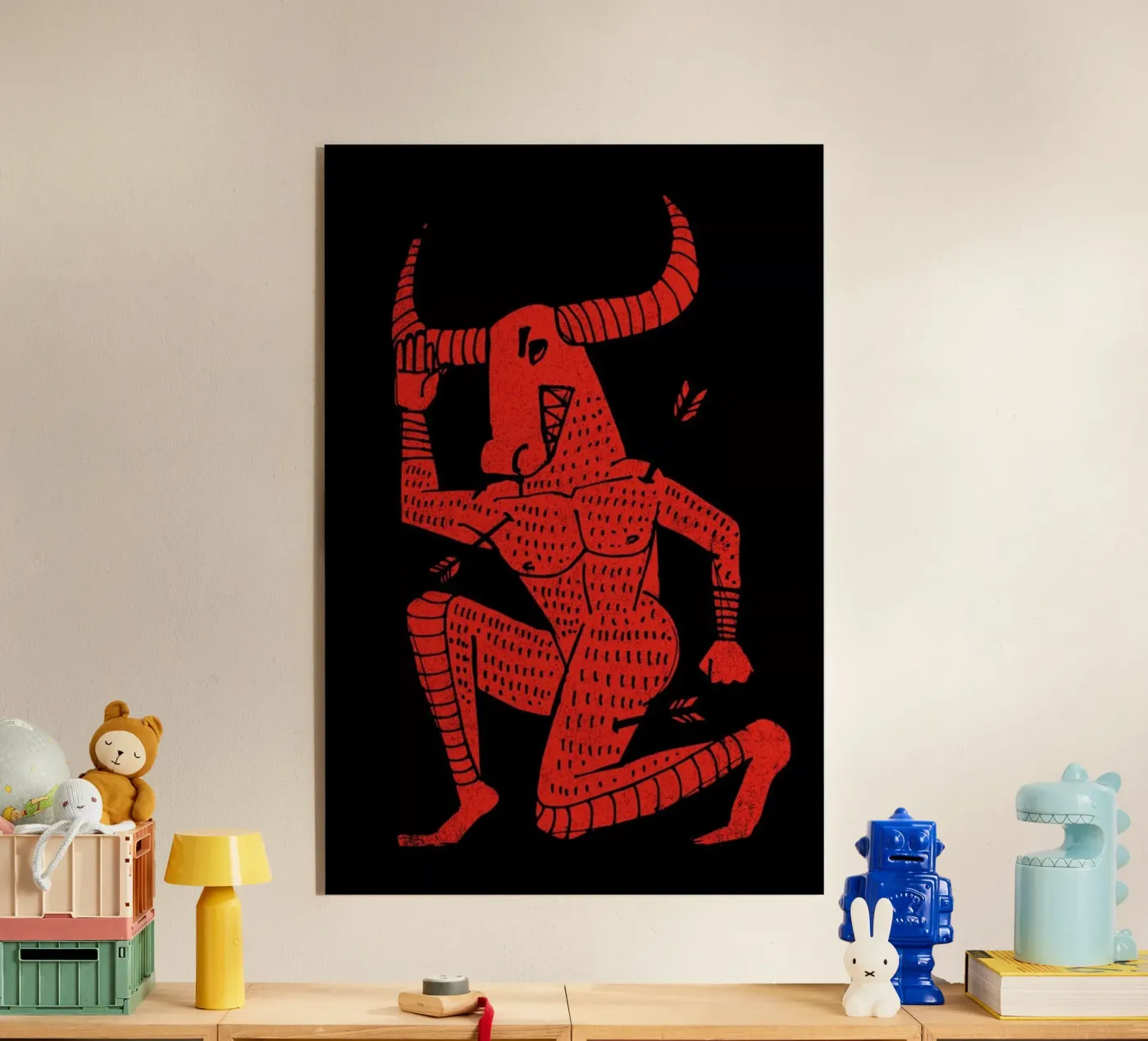 Minotaur plexiglass da Matthew Taylor Wilson