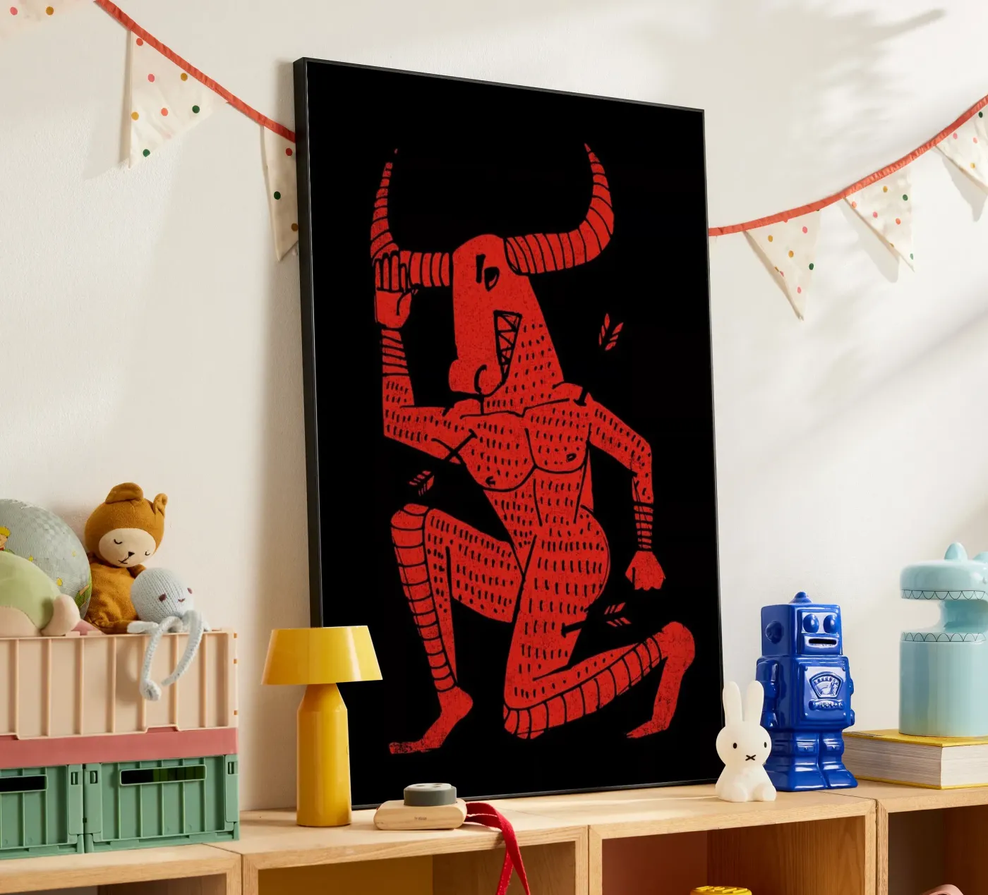 Minotaur alluminio dibond da Matthew Taylor Wilson